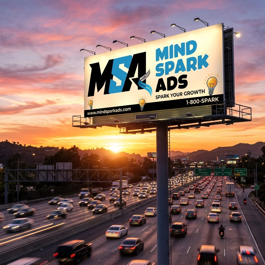 Highway Billboard — Auto Brand