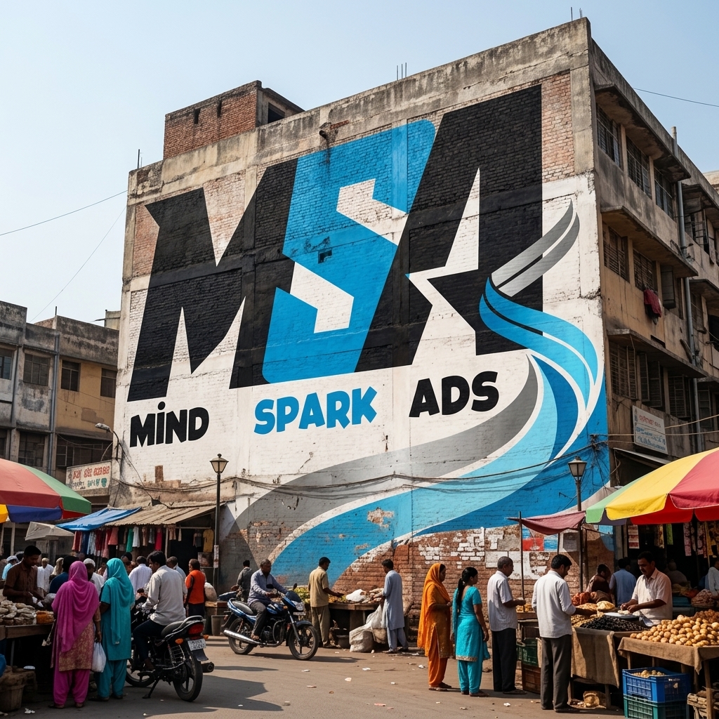 Mega Wall Mural — Telecom Brand